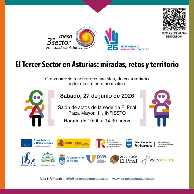 Jornada El tercer Sector en Asturias y Voluntariado Intersectorial 🤝🌱