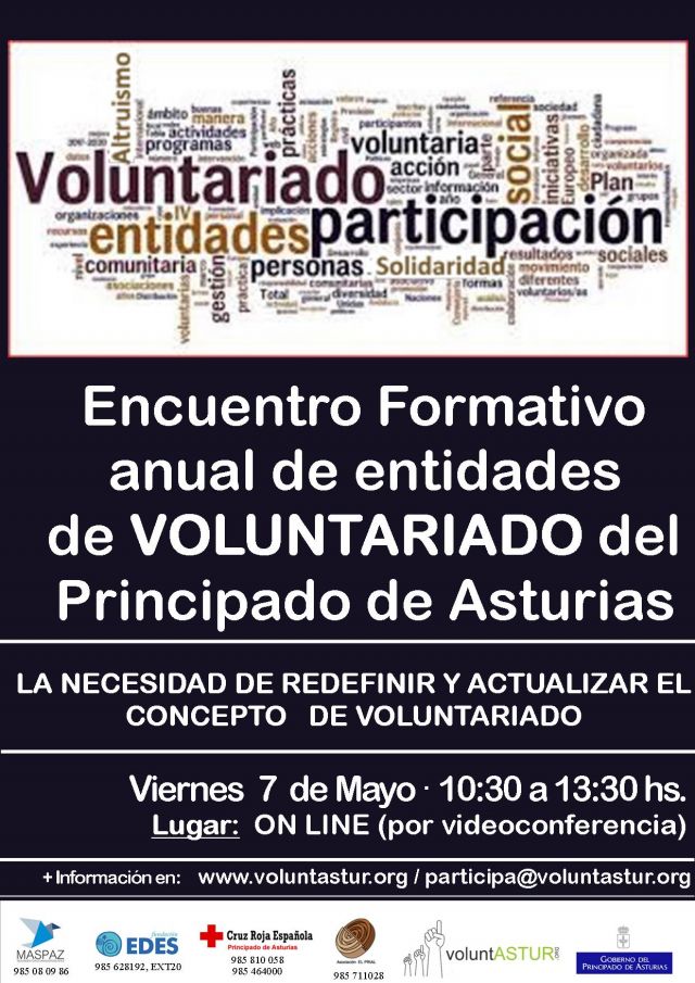 Encuentro Anual de Entidades de VOLUNTARIADO del Principado de Asturias